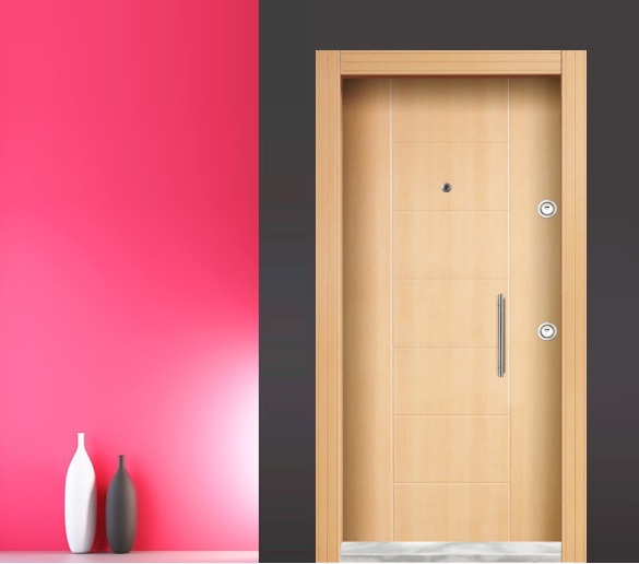 elit pvc seri çelik kapı modeli dz-0203