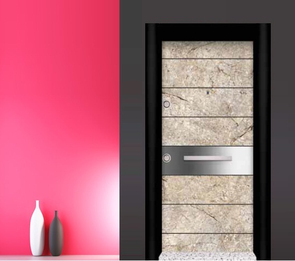 elit pvc seri çelik kapı modeli dz-0206
