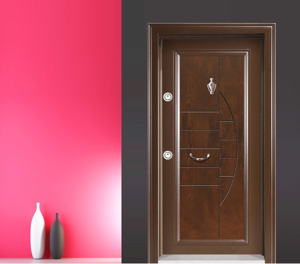 classic panel serie steel door models dz-0904